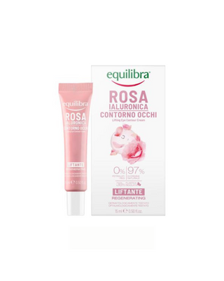 Equilibra Rosa rose lifting hyaluronic acid eye cream - 1