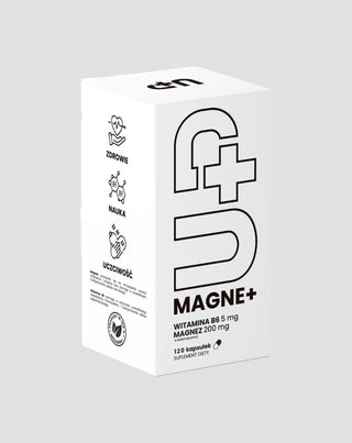 UP Health Pharma Up Magne + supplement – magnesium with the active form of vitamin B6, 120 capsules - 1