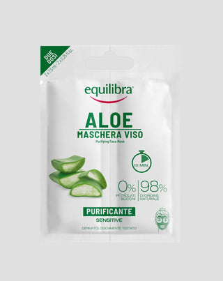 Aloe cleansing face mask by Equilibra - 1