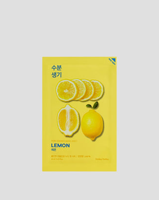 Brightening sheet mask with lemon extract Pure Essence Mask Sheet Holika Holika. - 1