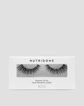 Reusable Magnetic Cat Eye Artificial Eyelashes by Nutridome - 1