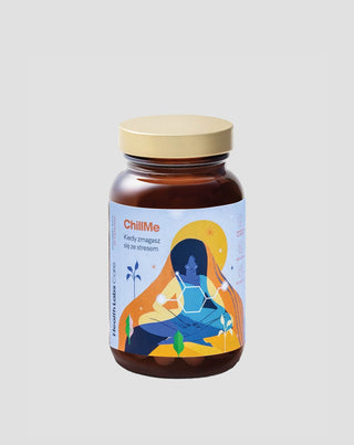 Stress Supplement with Adaptogens and EGCG ChillMe Health Labs Care 60 Capsules - 1