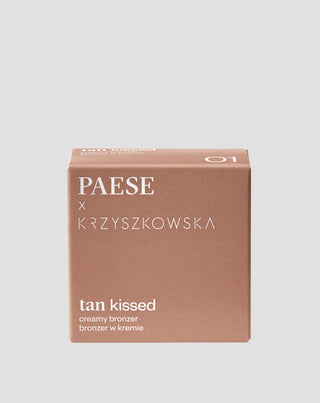 Cream Bronzer in Cool Shade Tan Kissed 01 Paese X - 4