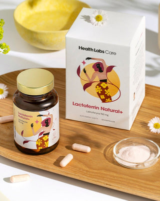 Dietary Supplement with Lactoferrin 150 mg from Cow's Milk Lactoferrin Natural+ Health Labs Care 30 Capsules - 2