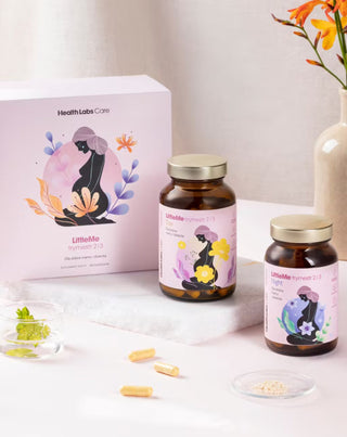 Supplement Supporting Proper Pregnancy Development LittleMe Trimester 2 and 3 Health Labs Care 150 Capsules - 3