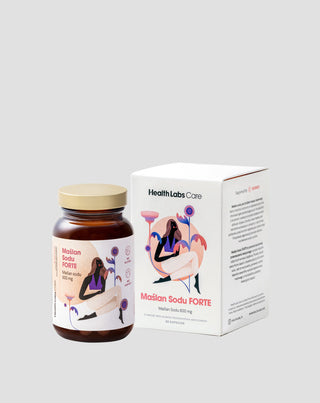 Sodium Butyrate Forte 600mg Food for Special Medical Purposes Health Labs Care 60 Capsules - 1