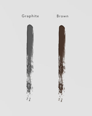 Nutridome graphite eyebrow pencil with a brush and a precision tip with castor oil - 3