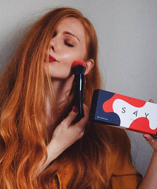 Say Makeup powder brush preventing loose cosmetic dusting No. 11 - 2