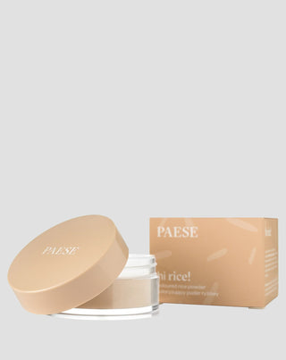 Paese Hi Rice fixing and mattifying loose rice powder natural - 3