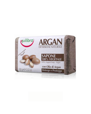 Equilibra argan oil soap without artificial dyes and allergens - 1