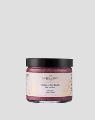 Natural sugar body scrub with a beautiful cherry blossom scent Natural Secrets - 1