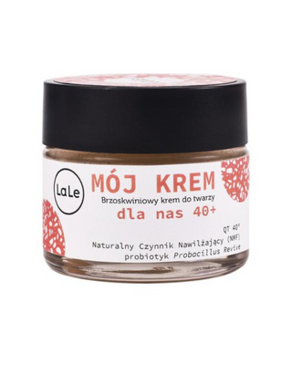 Moisturizing peach face cream My Cream with Probiotic 40+ La-Le - 1