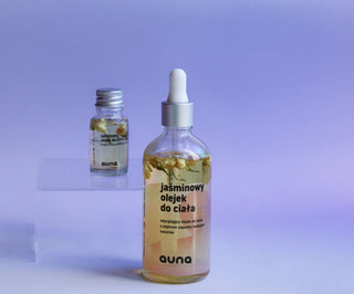 Jasmine Body Oil with Natural Oils and Vitamin E Auna - 2