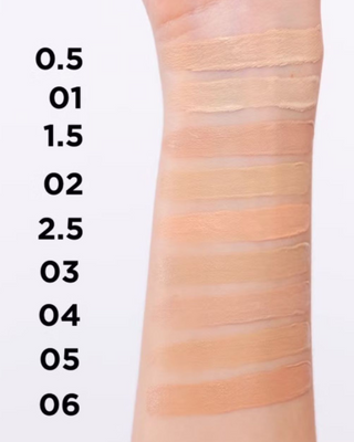 Moisturizing-Covering Primer No. 2.5 almond beige Better Than Perfect Eveline - 2