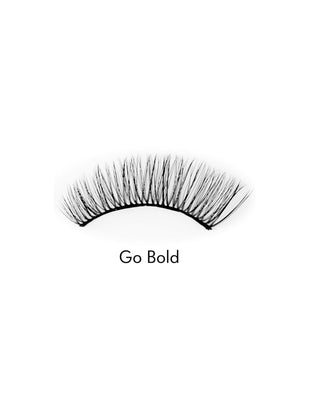 Bamm!Lashes Go Bold 2D false strip eyelashes for repeated use very soft - 2
