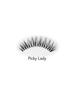Bamm!Lashes Picky Lady 2D false eyelashes for repeated use light and soft - 2