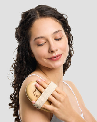 Body massage brush with natural boar bristles Uddo_3 - 3