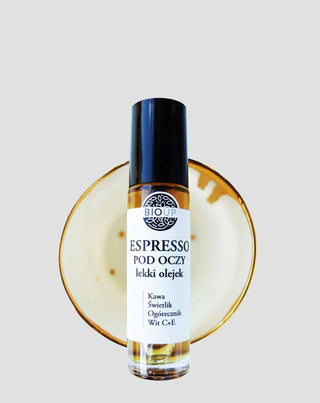 Light Anti-Ageing Under-Eye Oil with Calendula and Starflower Oil Espresso BIOUP - 2