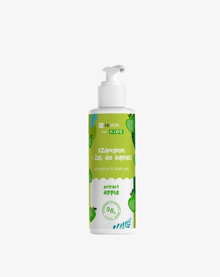 2-in-1 Hair and Body Wash for Children with Apple Scent HiSkin - 1