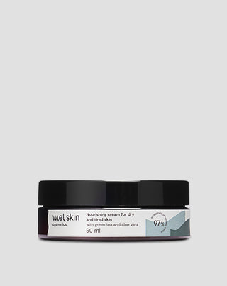 Mel Skin nourishing cream for dry and fatigued skin with green tea and aloe - 1
