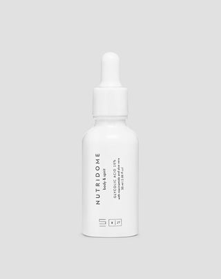 Glycolic acid 10% with niacinamide and aloe vera, Nutridome's restorative color evening serum - 1