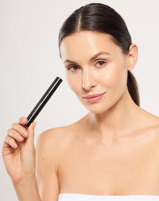 Nutridome curling mascara with rice bran wax and a precision brush - 3