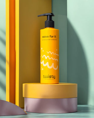 Twisty protein conditioner for curly hair with amino acids - 3