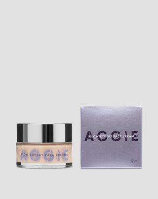 Aggie brightening cream for dry skin reduces redness and gives a glow effect - 4