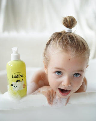 Lili&Mu natural moisturising baby bath foam with aloe extract - 3