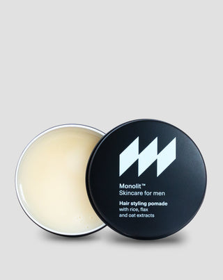 Hair styling pomade for shaping and fixing hairstyle for men Monolit 55 g - 1