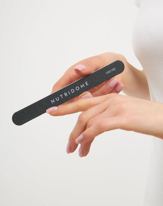 Nutridome straight 100/180 nail file - 2