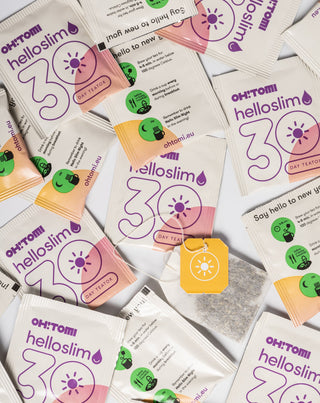 Oh!Tomi Hello Slim fruit and herbal day detox tea body detox in 30 days - 2