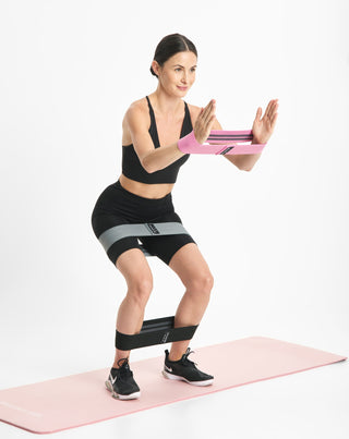 Body Functions short resistance bands for fitness exercises 76 cm set of 3 pcs. - 3