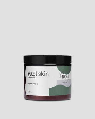 Green cleansing clay with seboregulating and anti-aging effect Mel Skin - 1