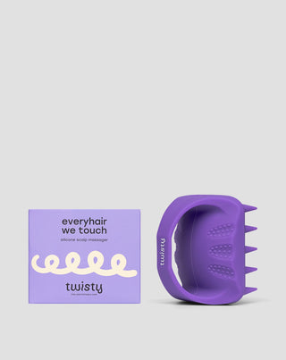 Twisty soft silicone scalp massager to stimulate microcirculation - 4
